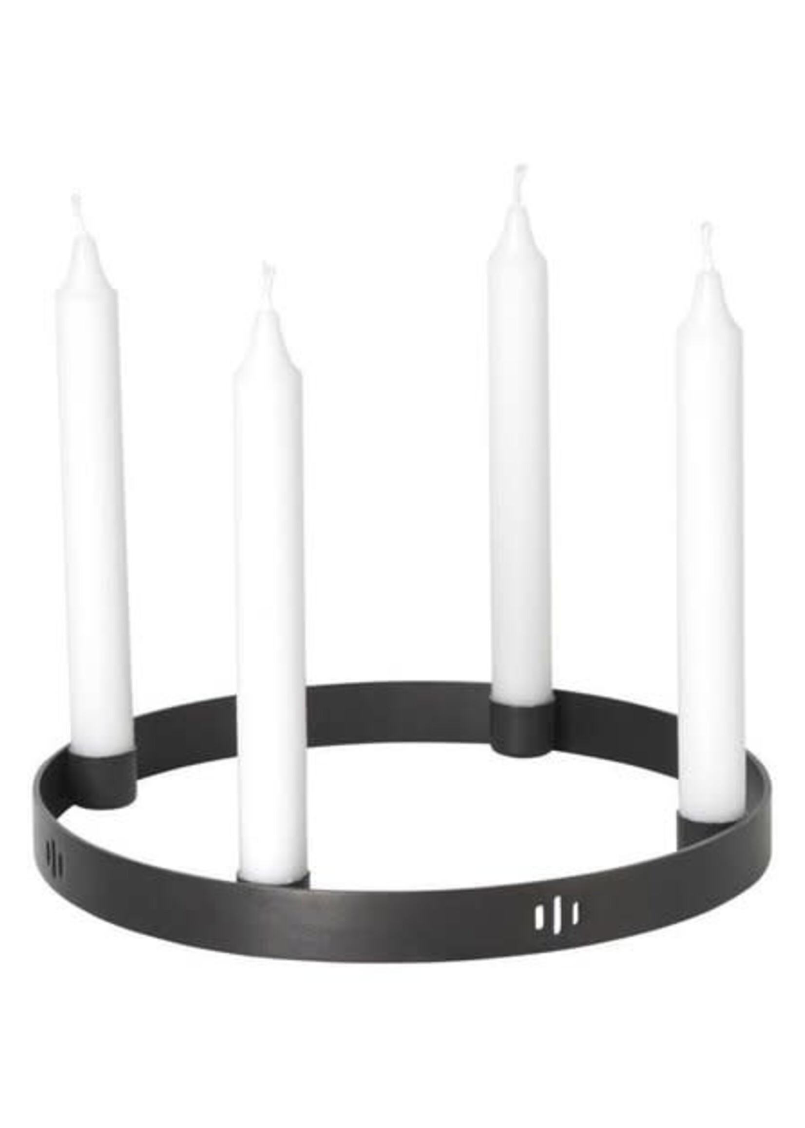 Ferm Living Candle Holder Circle - Black