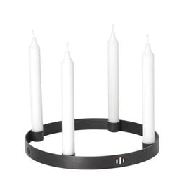 Ferm Living Candle Holder Circle - Black