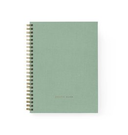 Baltic Club Cloth Spiral Notebook - Lined