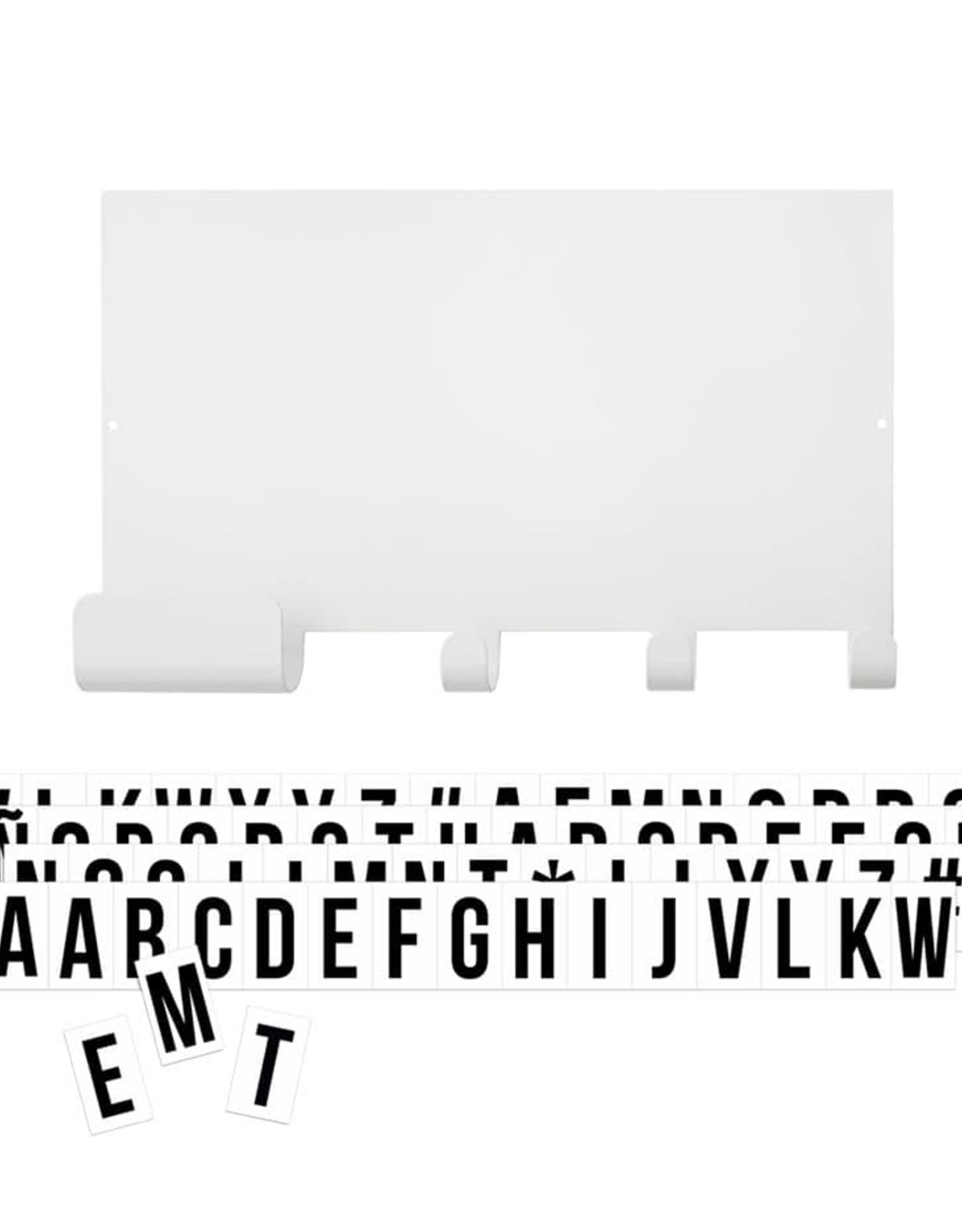 Tresxics Board Coat Rack Magnet - White