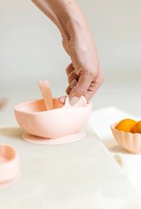 Silicone Bowl - Blush Pink