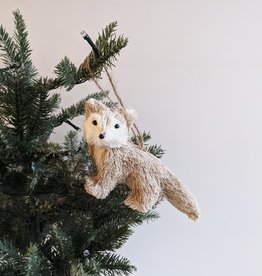 Sisal Fox Ornament