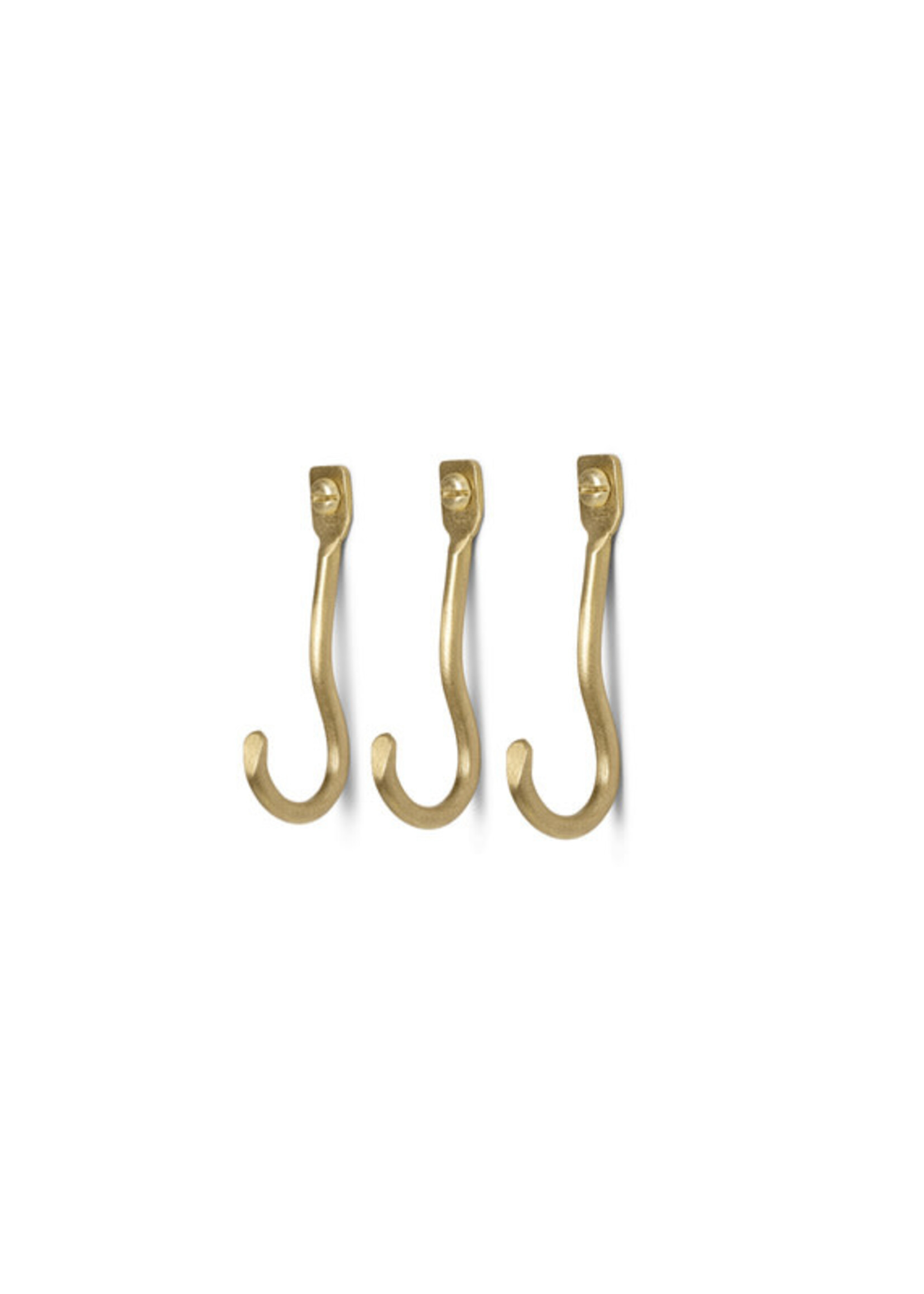 Ferm Living Curvature Hooks - Set of 3