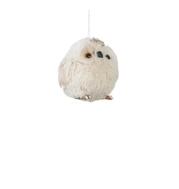 Ornament Owl White