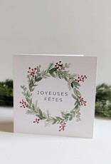 Card Joyeuses Fêtes - Mathilde