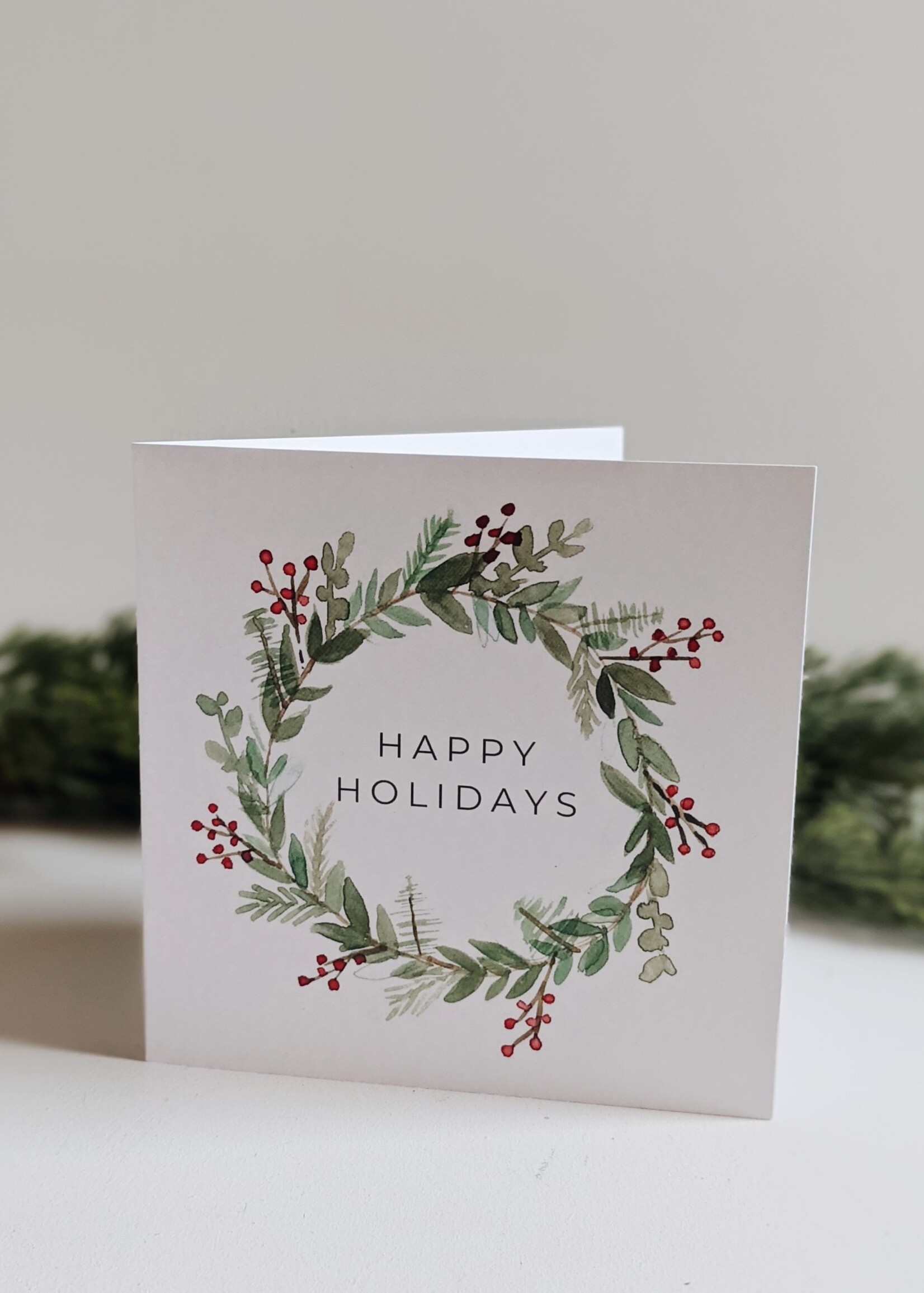 Happy Holidays Card- Mathilde