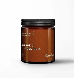 Moodgie Bougie de Soya - Orange & Sous-bois