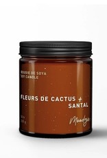 Moodgie Soy Candle -Fleurs de Cactus + Santal  220 g