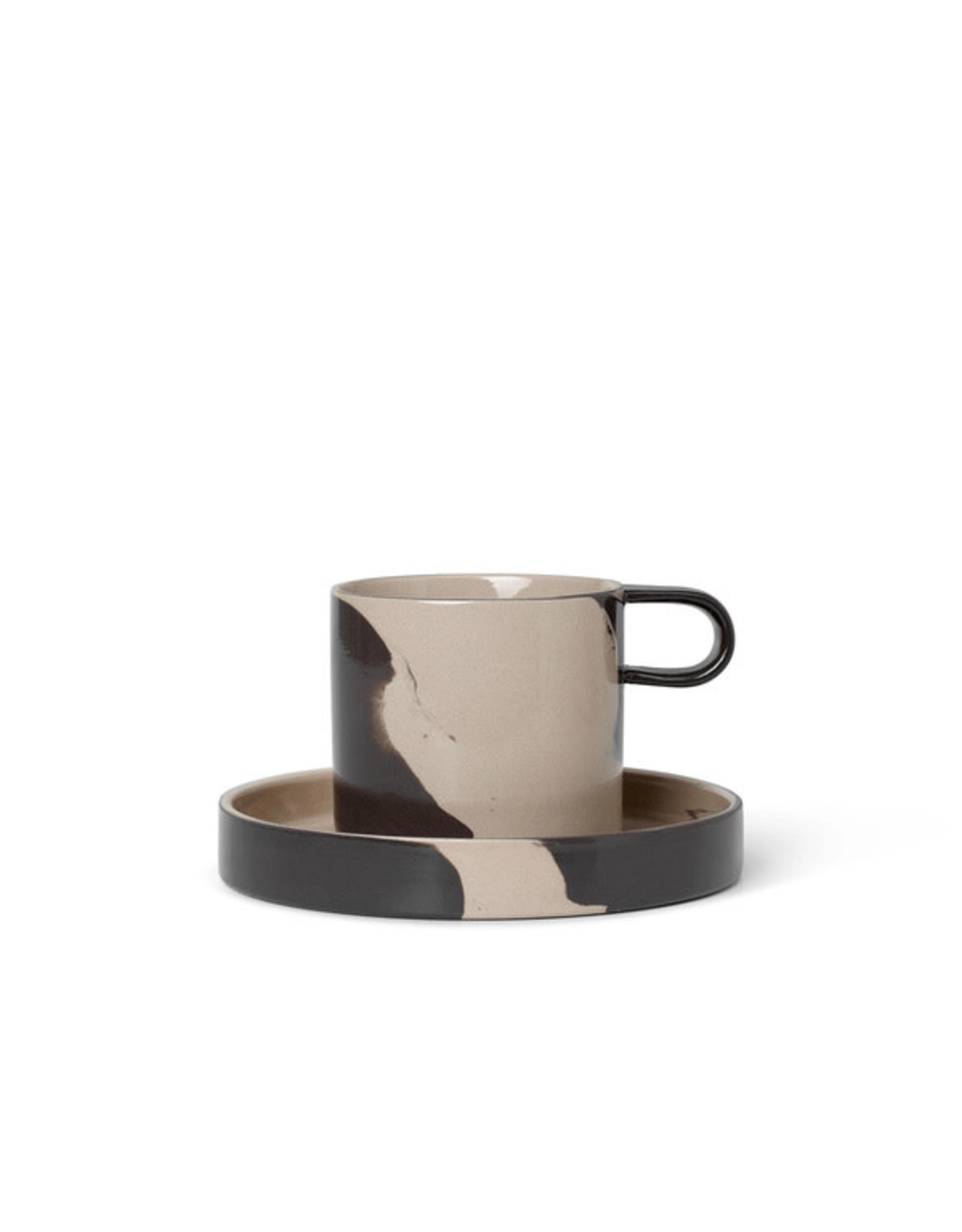 Ferm Living Inlay Cup with Saucer