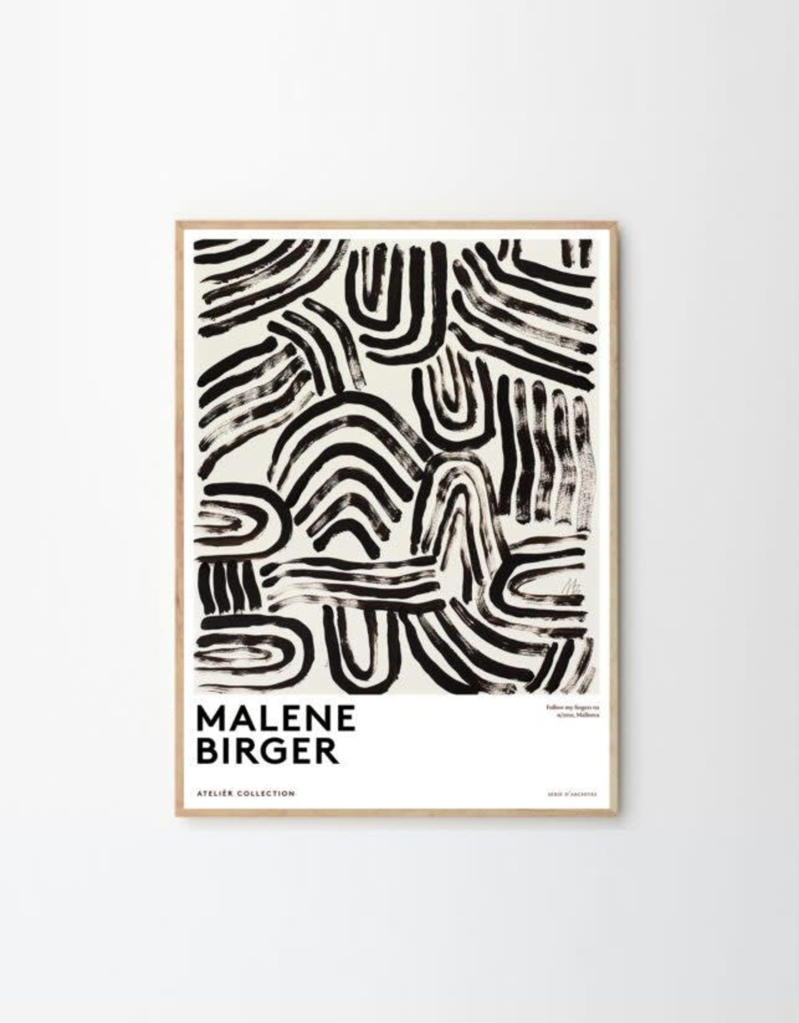 Follow My Fingers - par Malene Birger - 30x40cm