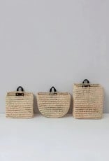 Mini Wall Basket, Black - Rectangle