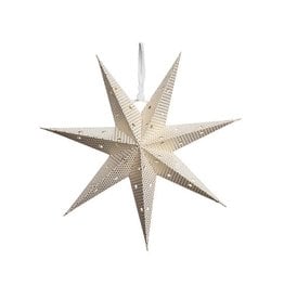 Paper Star - White-Gold