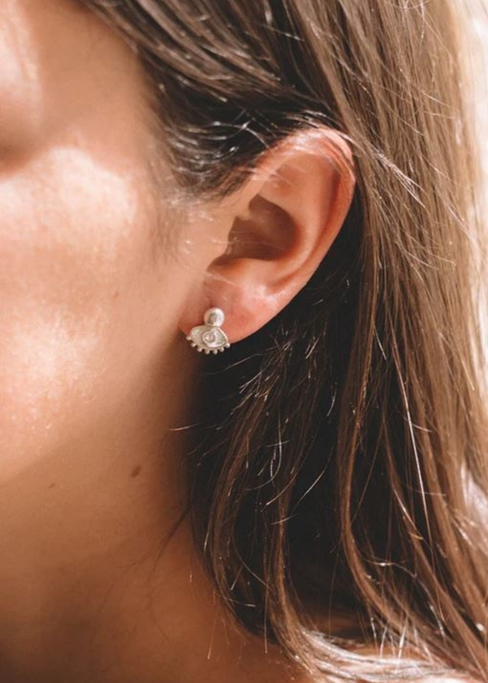 Ken & Jame Oeil de Protection Argent