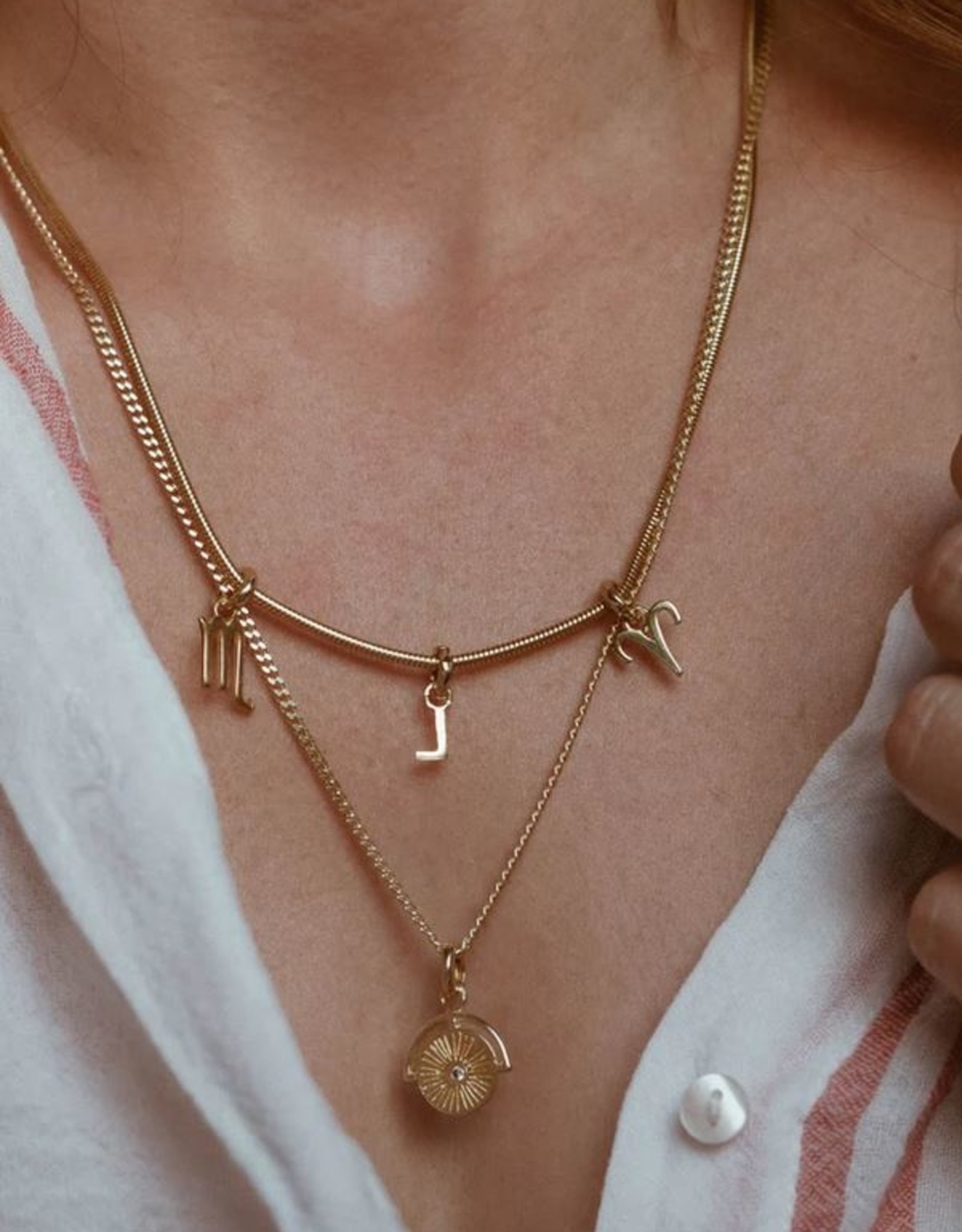 Ken & Jame Simple Chain Gold