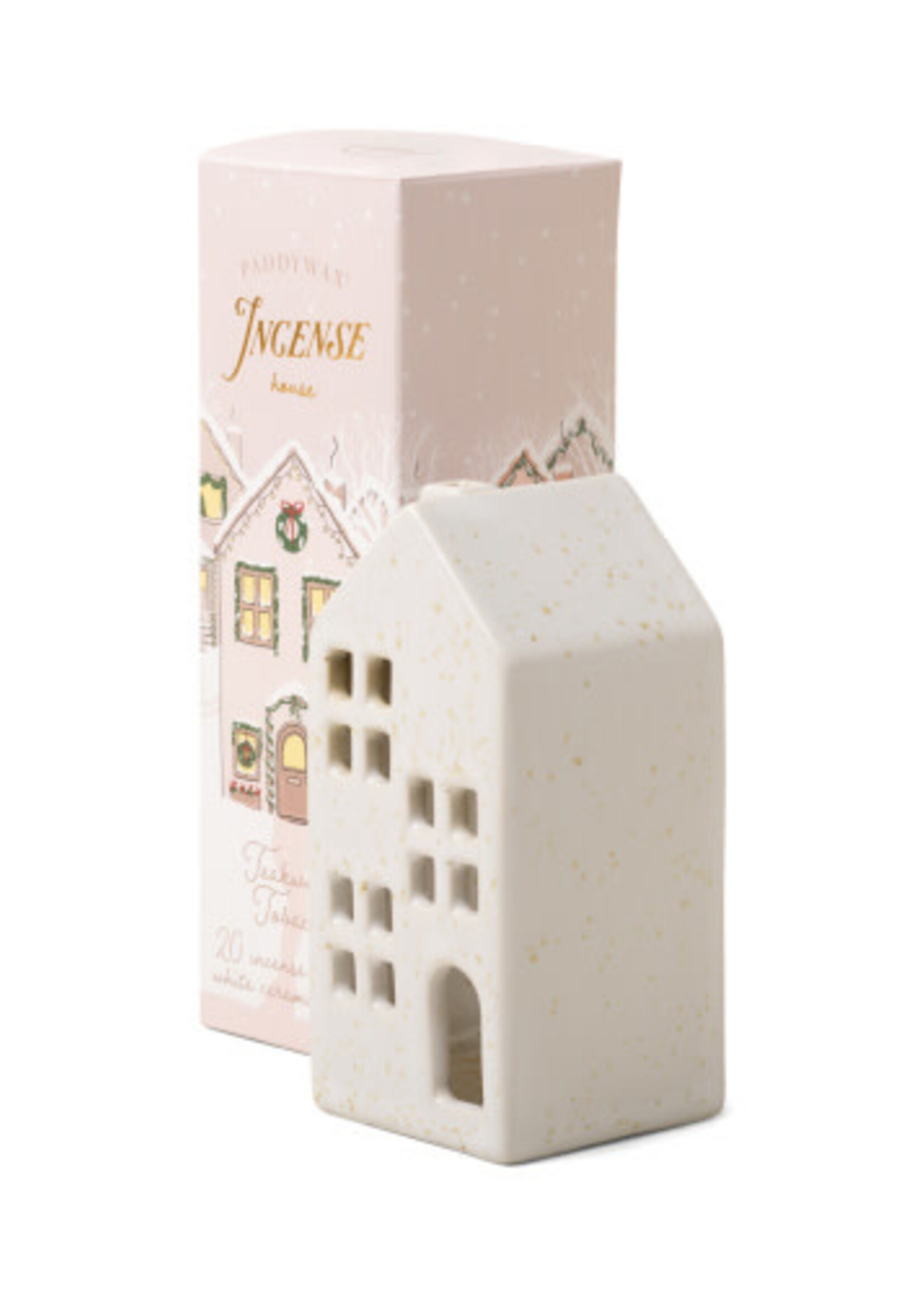 Ceramic House with Incense