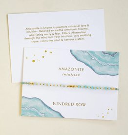 Kindred Row Bracelet Pierres Semi-Précieuses - Amazonite