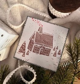 atelier marthes Christmas Card - Gingerbread House