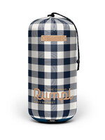 Rumpl Original Puffy Printed Blanket- Navy Gingham