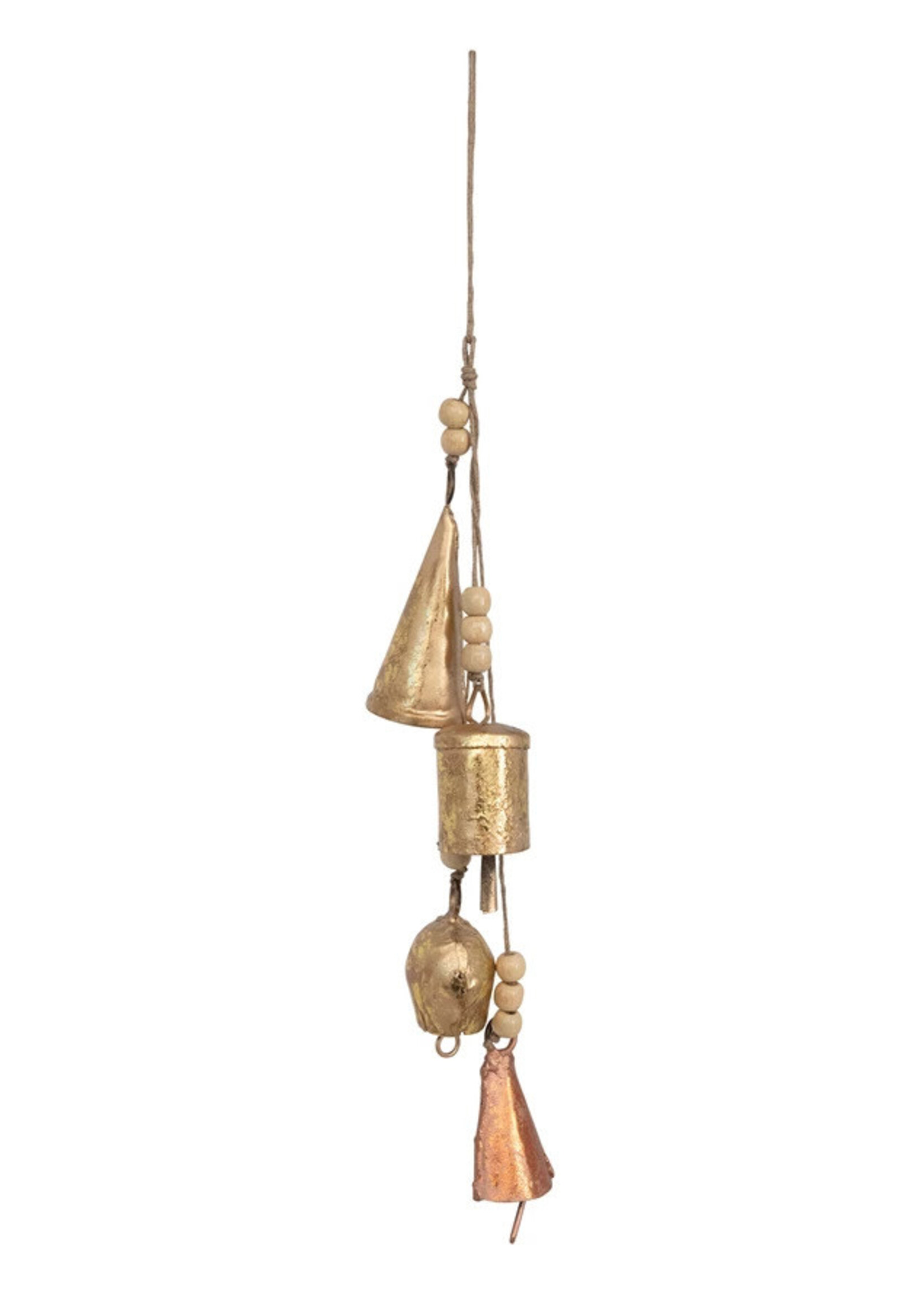 Metal Bell & Jute String