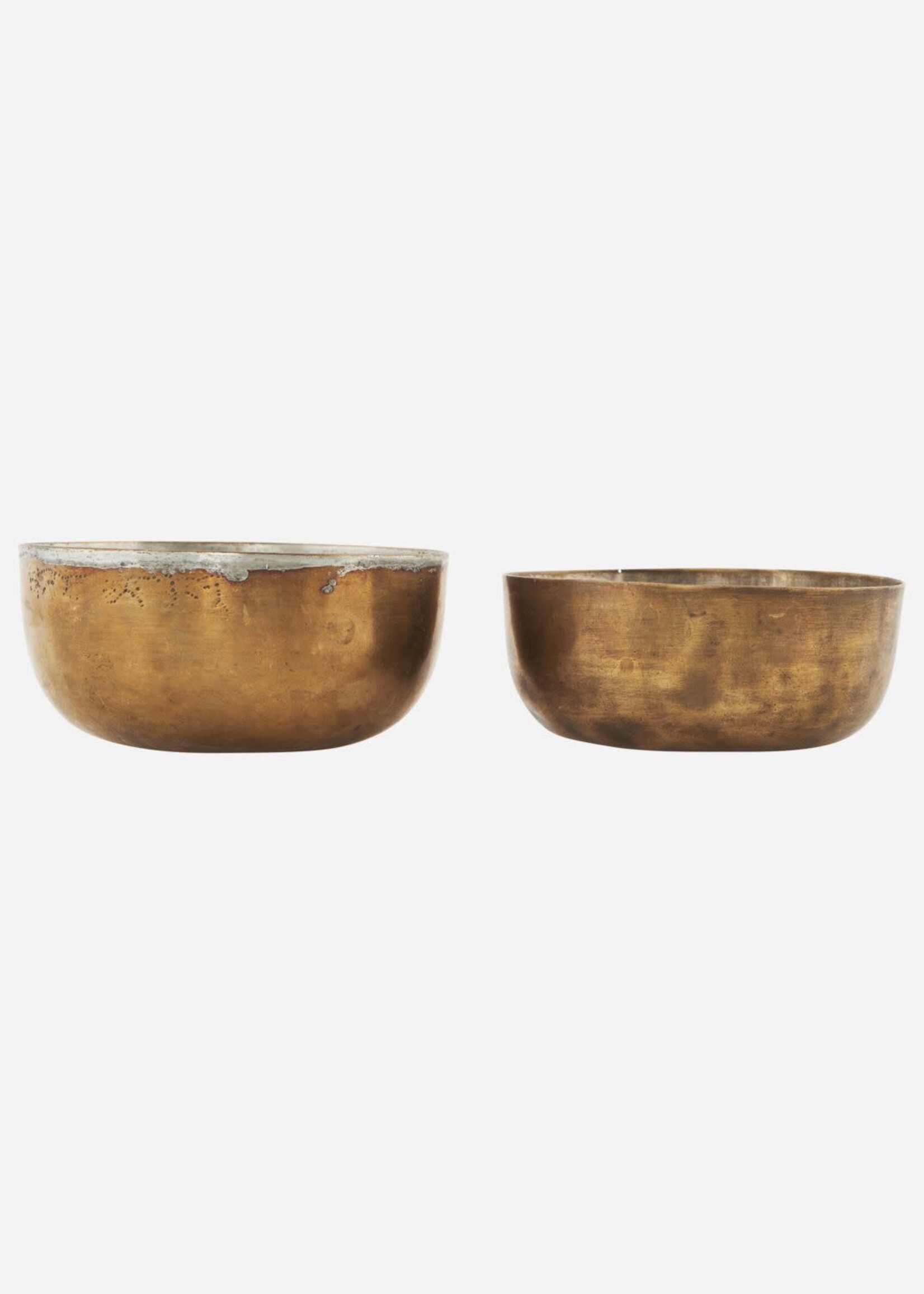 House Doctor Bowl, Brass Finish