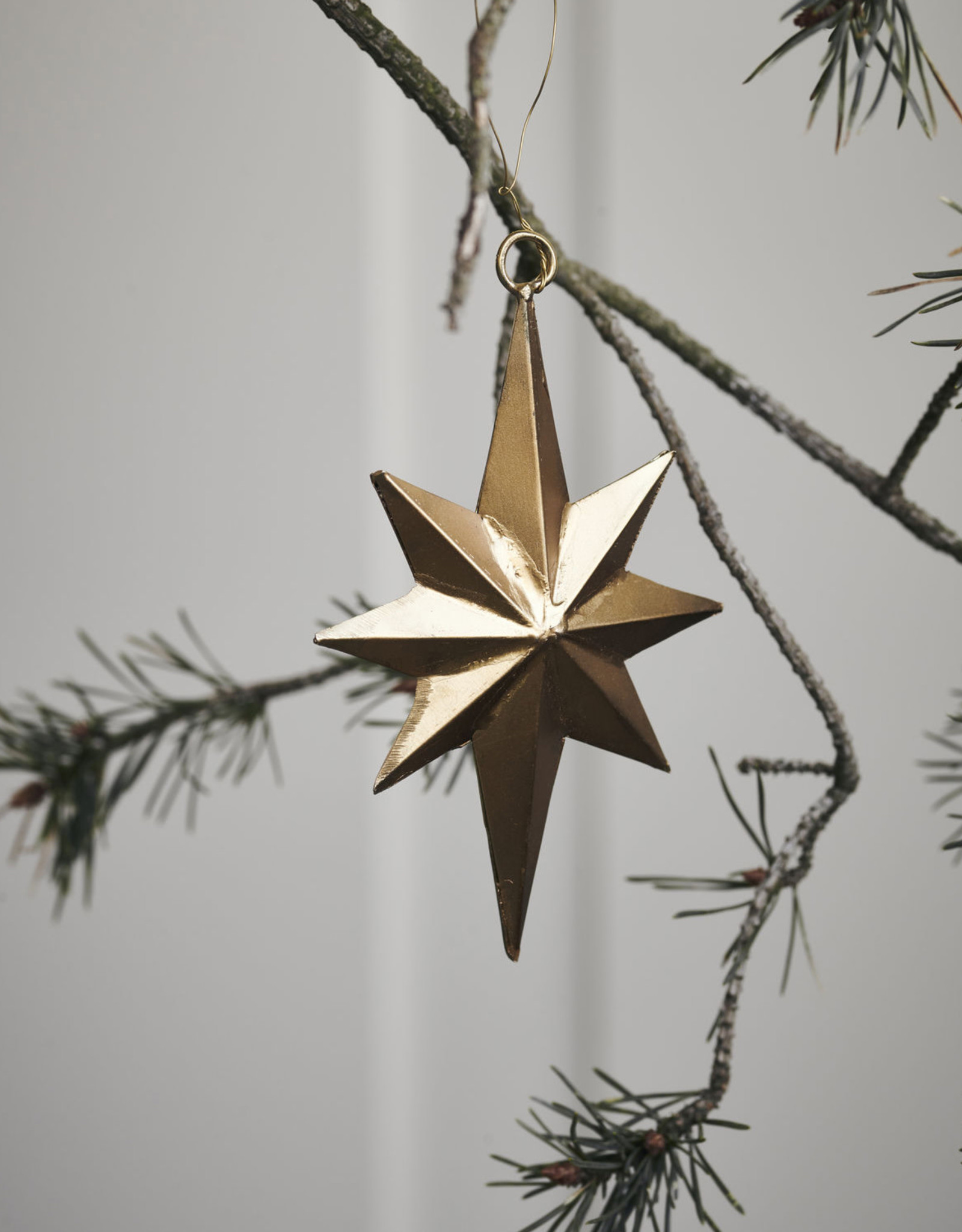 Star, Bethlehem, Antique Brass