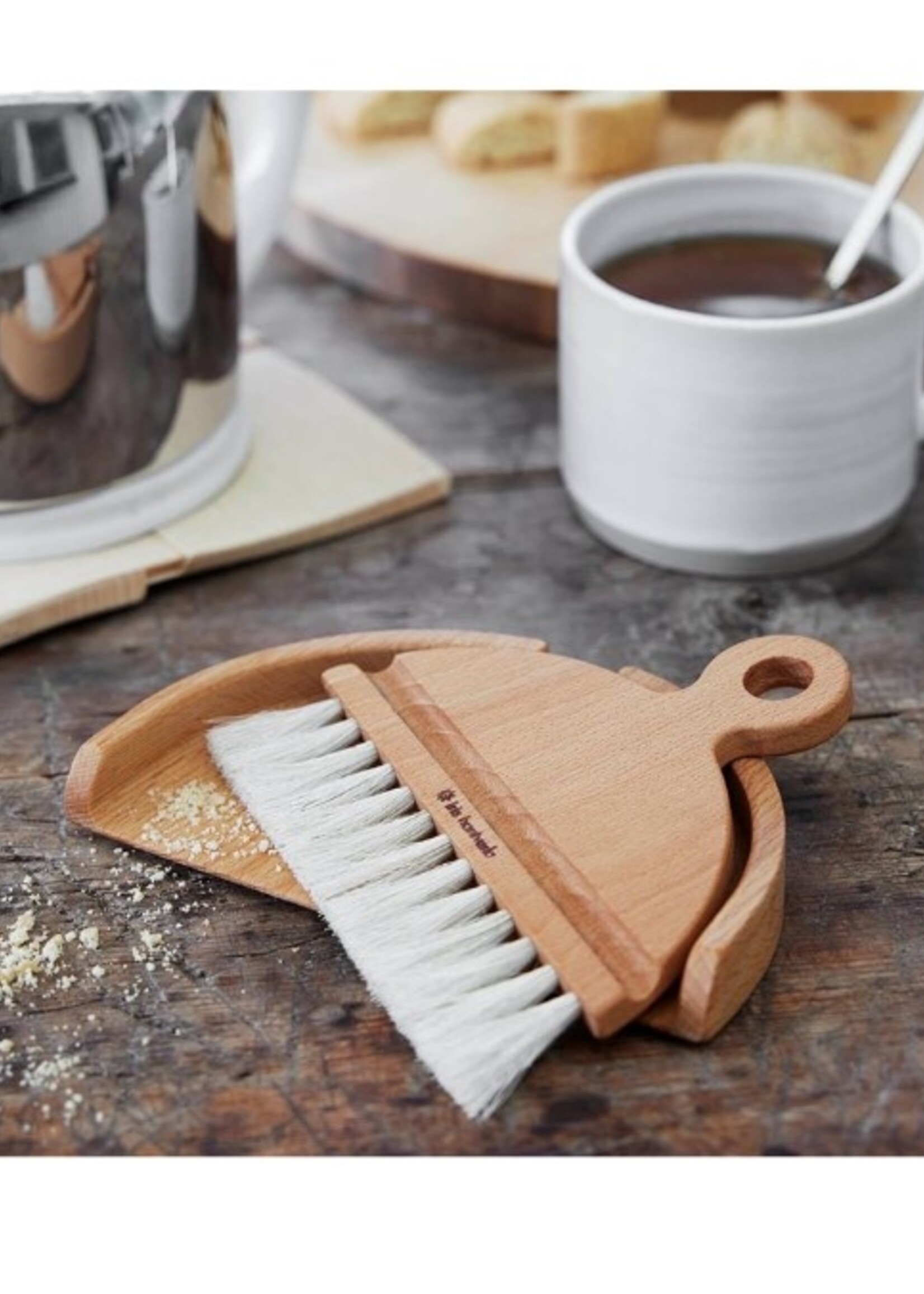 Oil Treated Table Brushes - Beech/Horsehair