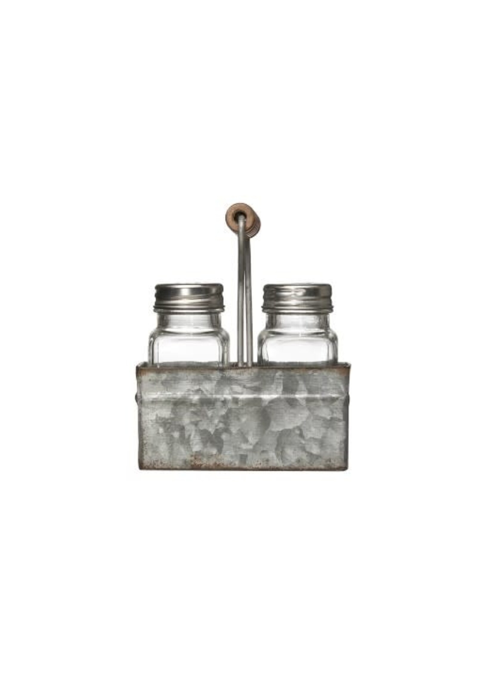 Salt and Pepper Metal Caddy