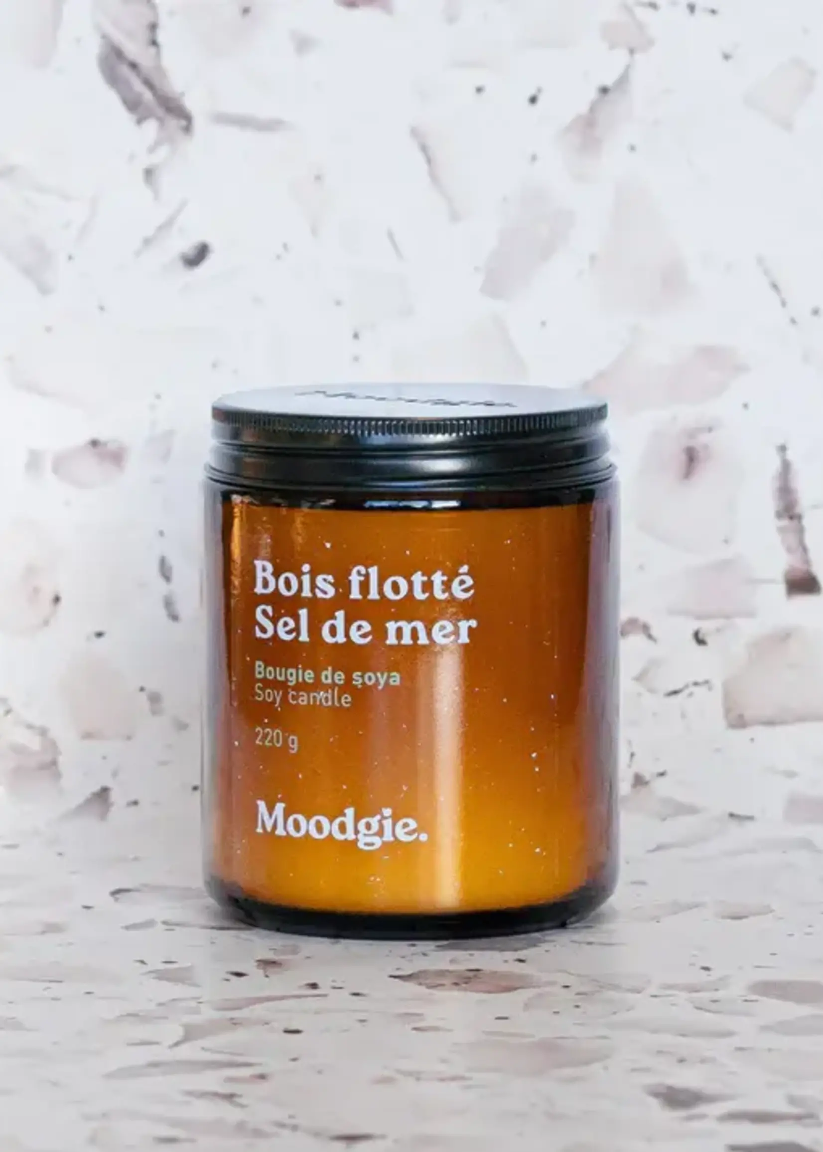Moodgie Soy Candle - Driftwood & Sea salt