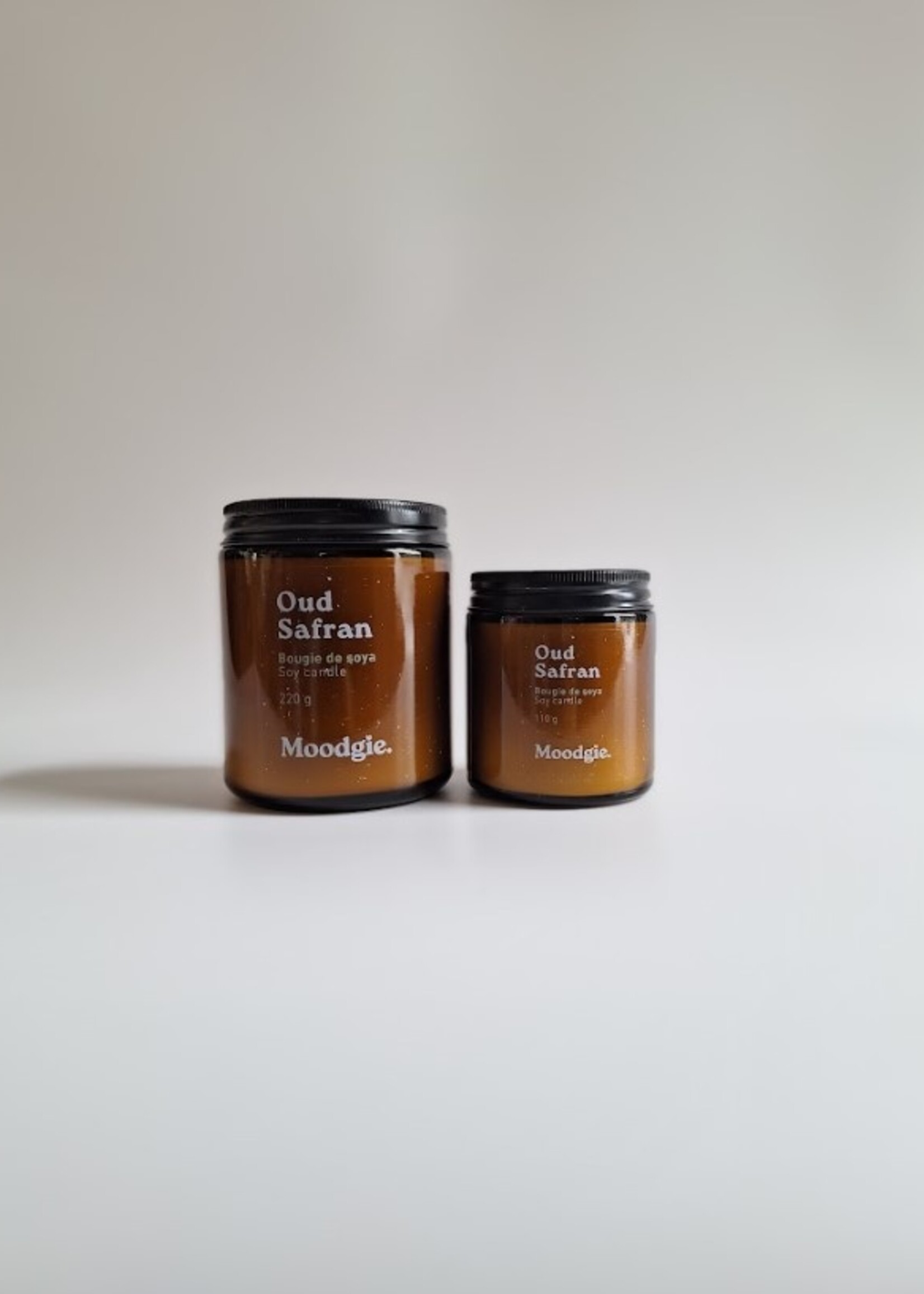 Moodgie Soy Candle - Oud + Safran (Choose size)