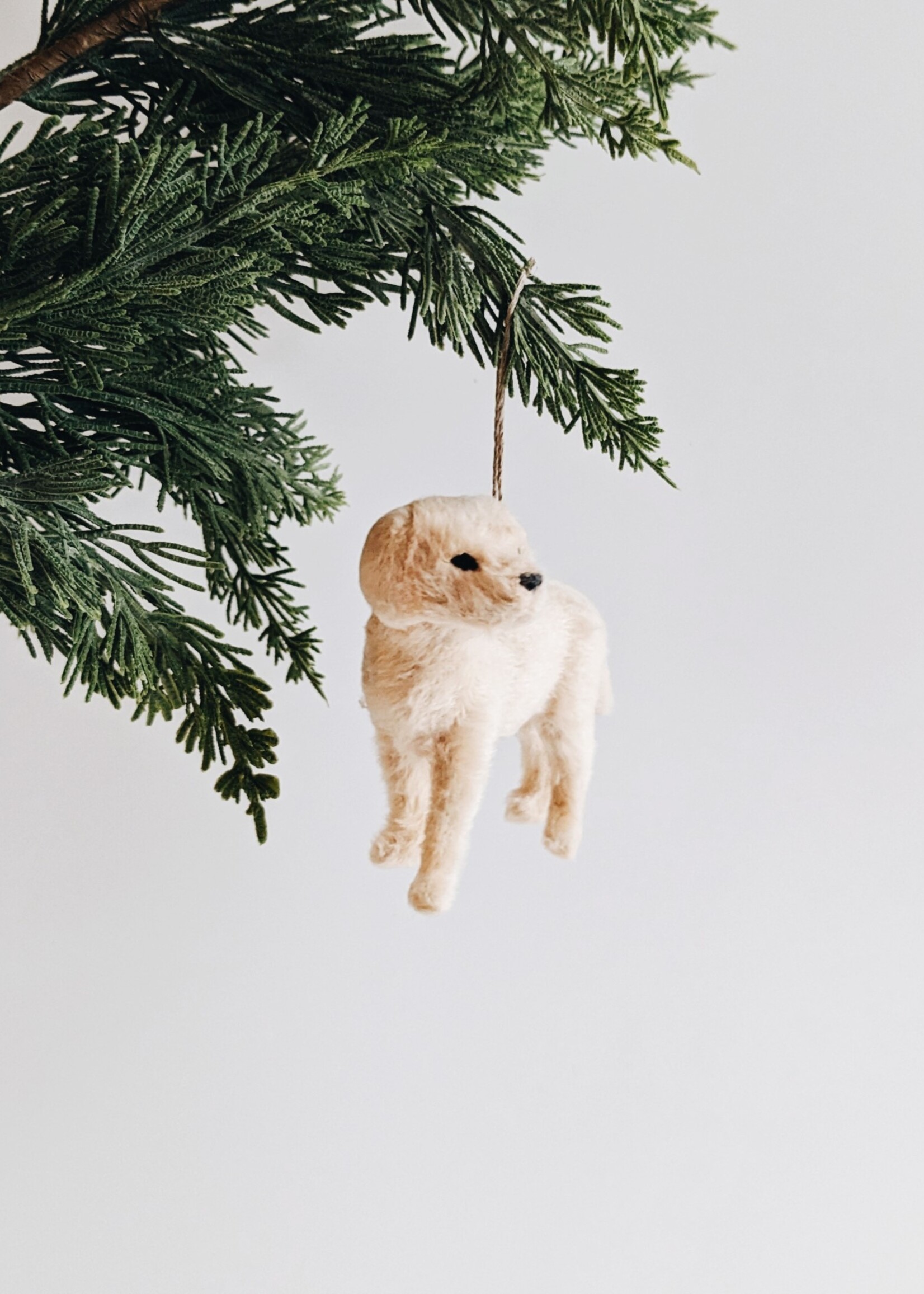 Labrador Ornament (Choose Color)