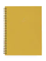 Baltic Club Large Curry Cloth Spiral Notebook