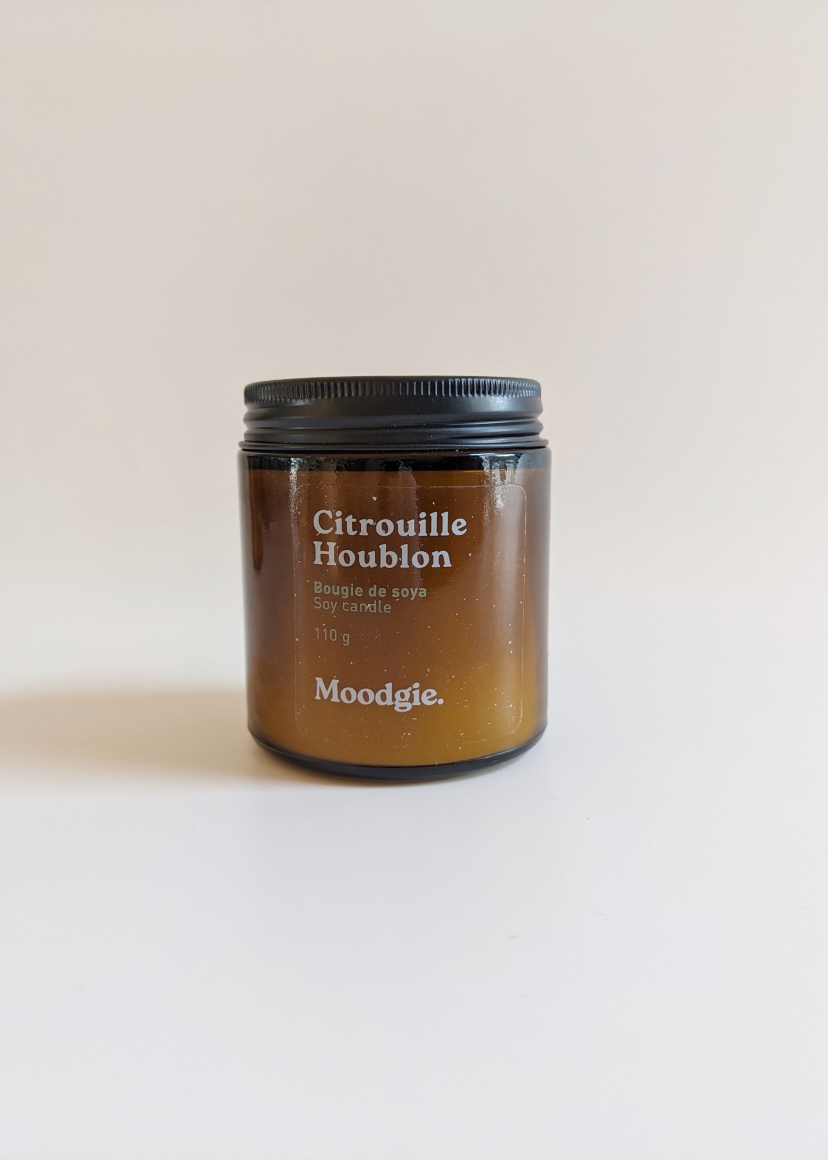 Moodgie Soy Candle - Citrouille Épicée + Houblon 110gr