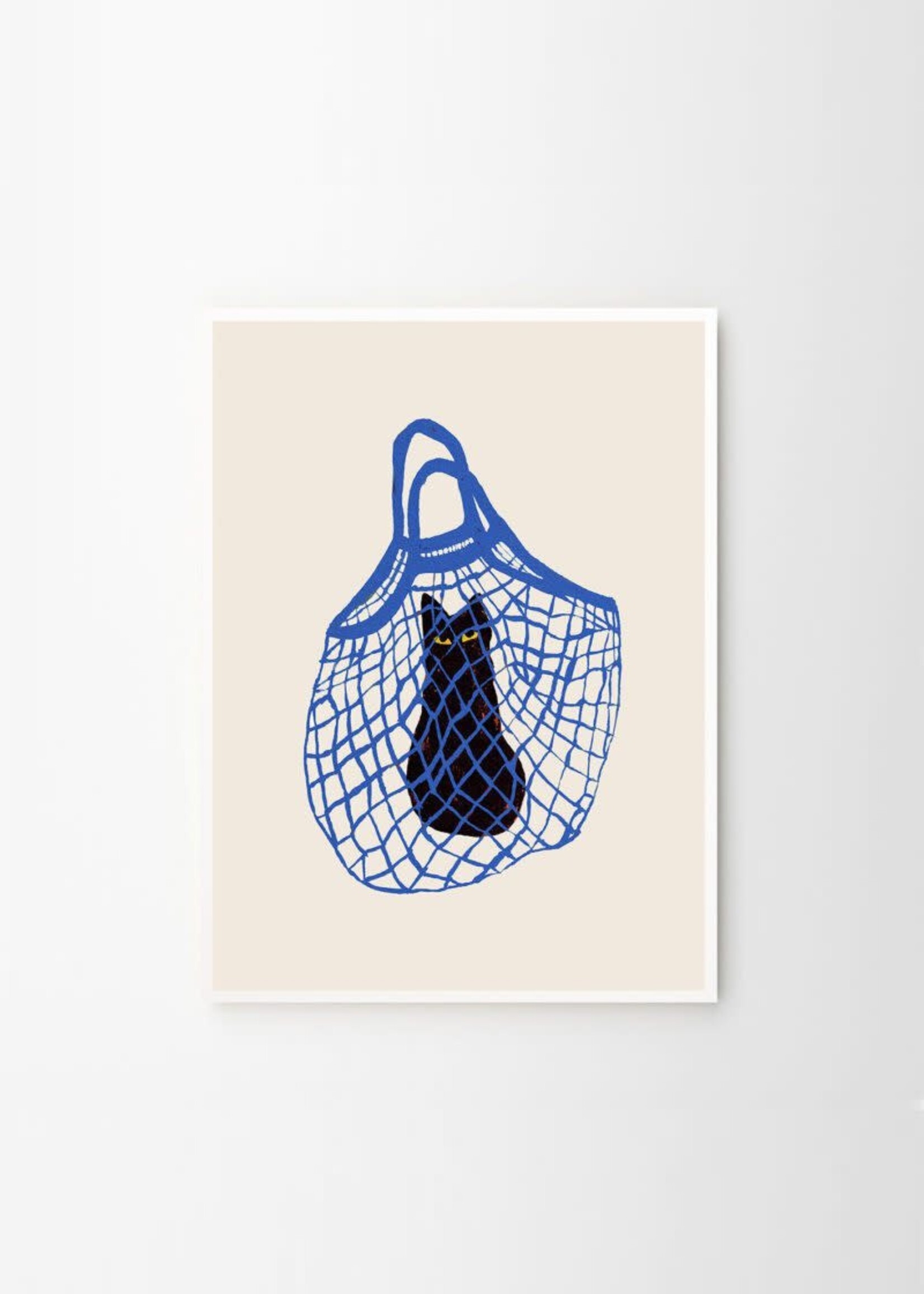 Affiche The Cat's in the Bag  - par Chloe Pupero - A5