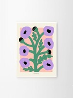 Purple Poppies Print