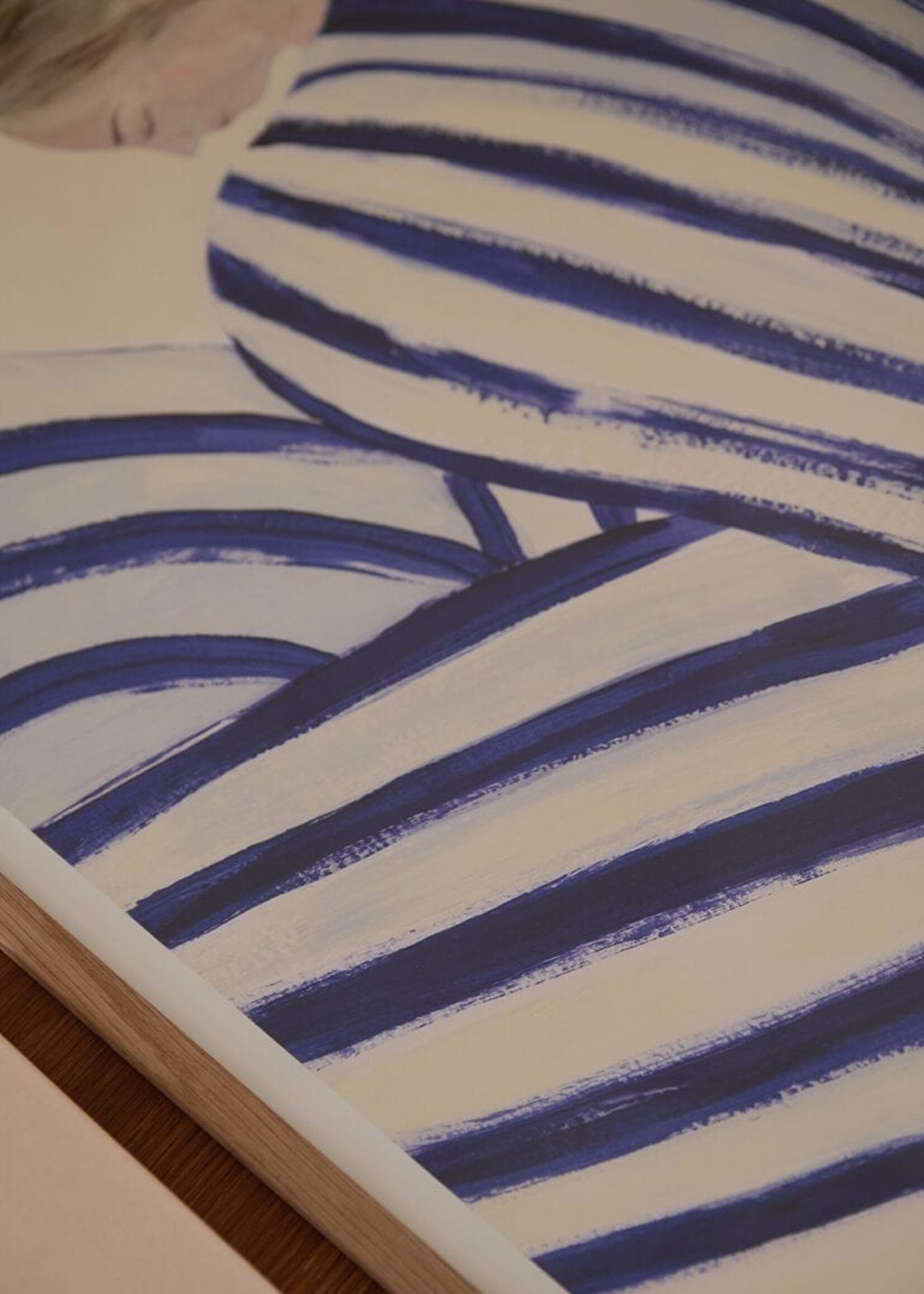 Blue Stripe at Concorde - Sofia Lind - A5