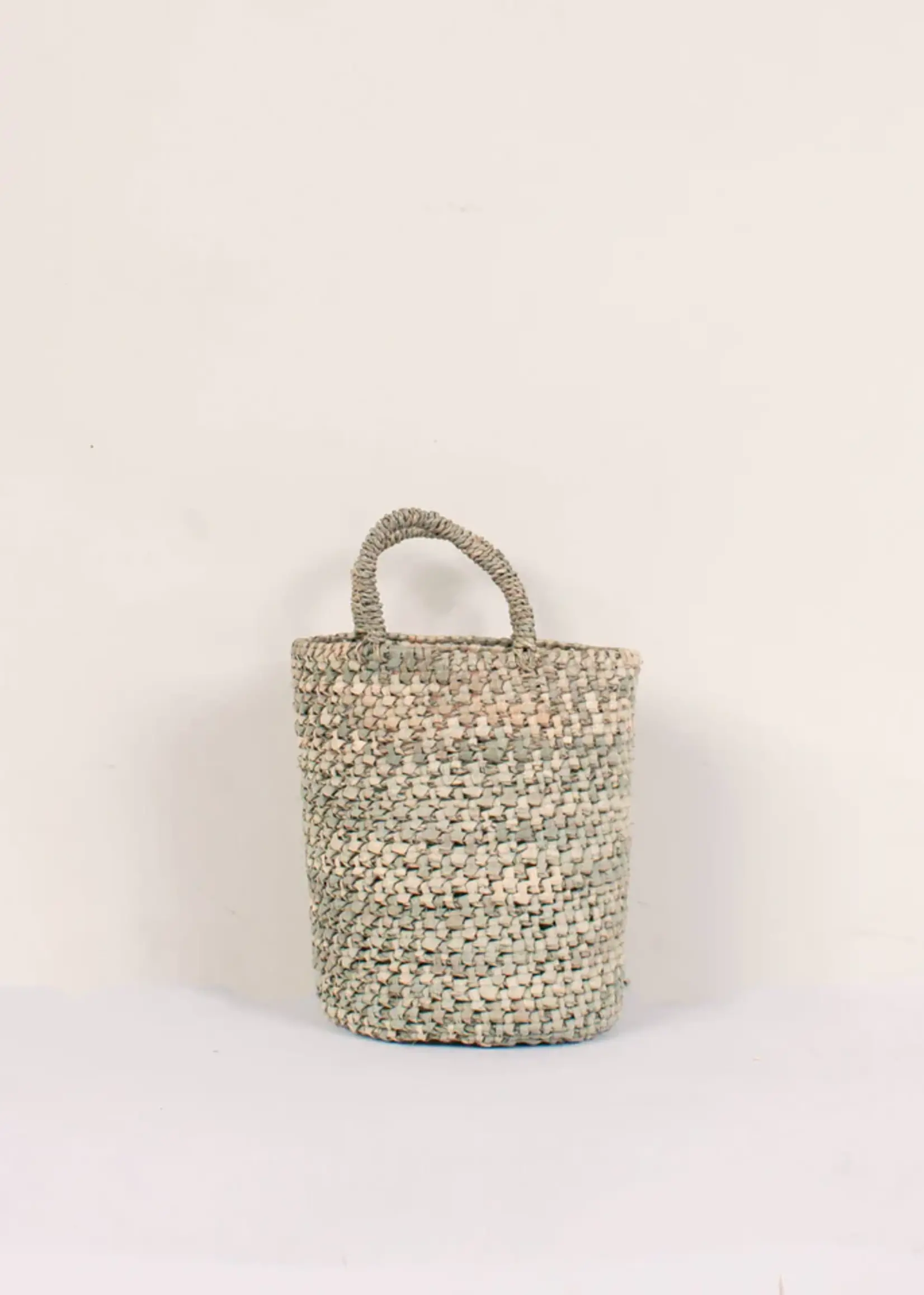 Panier Cylindrique Tressé