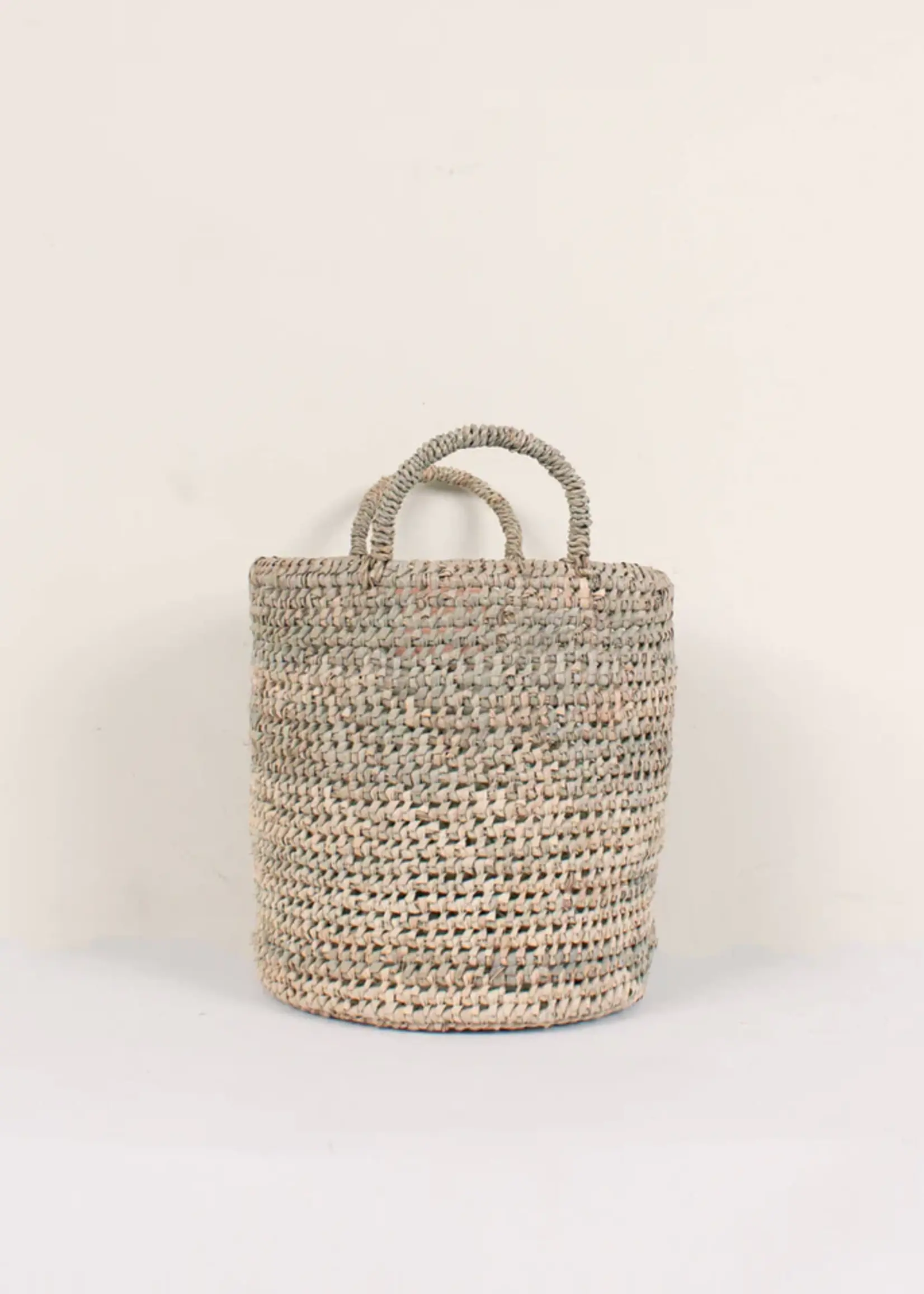 Panier Cylindrique Tressé