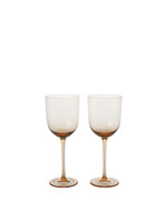 Ferm Living Host White Wine Glasses - Set of 2 - Blush