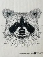 Ten and Co. Raccoon Sponge Cloth