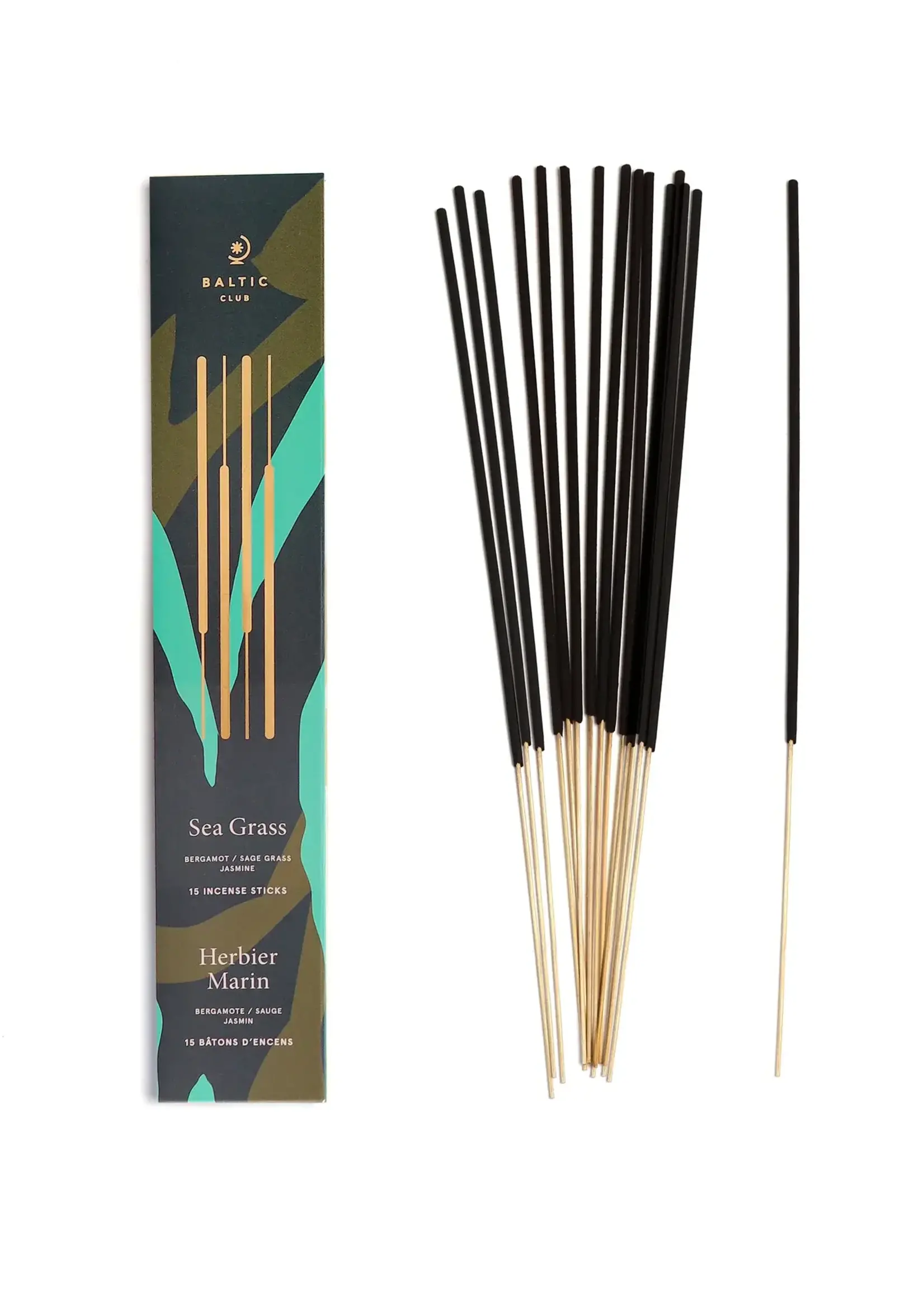 Baltic Club Incense Sticks - Sea Grass