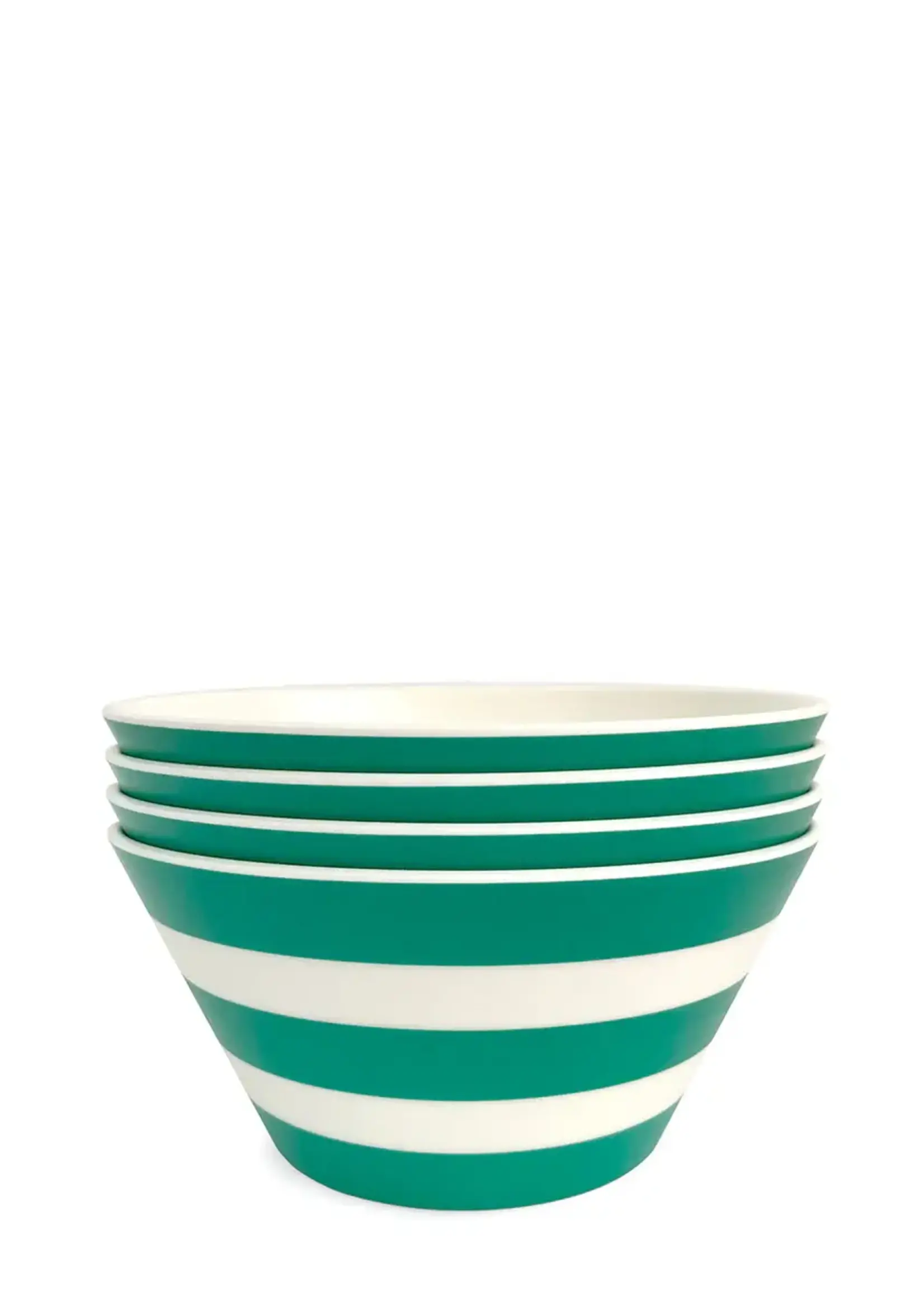 Xenia Taler Bowl Strip Green