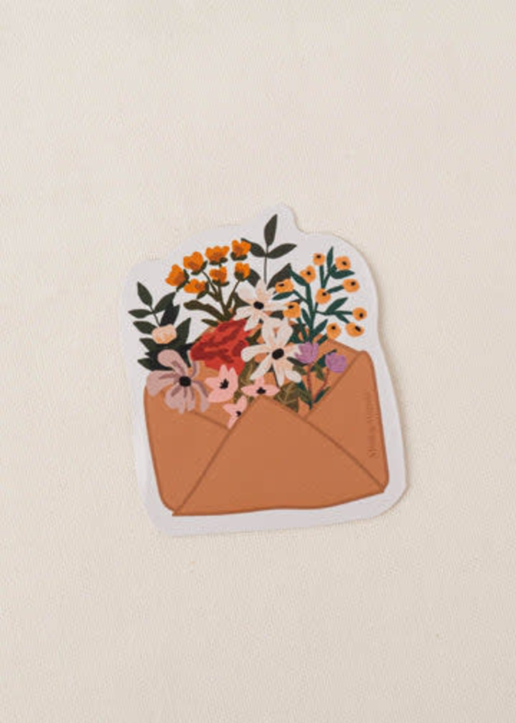 Mimi & August Flower Envelope - Vinyl Sticker