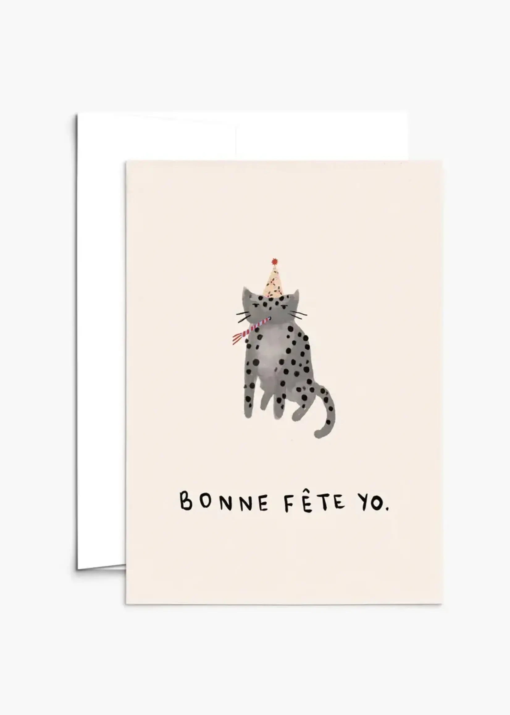 Mimi & August Bonne Fête Yo - Greeting Card