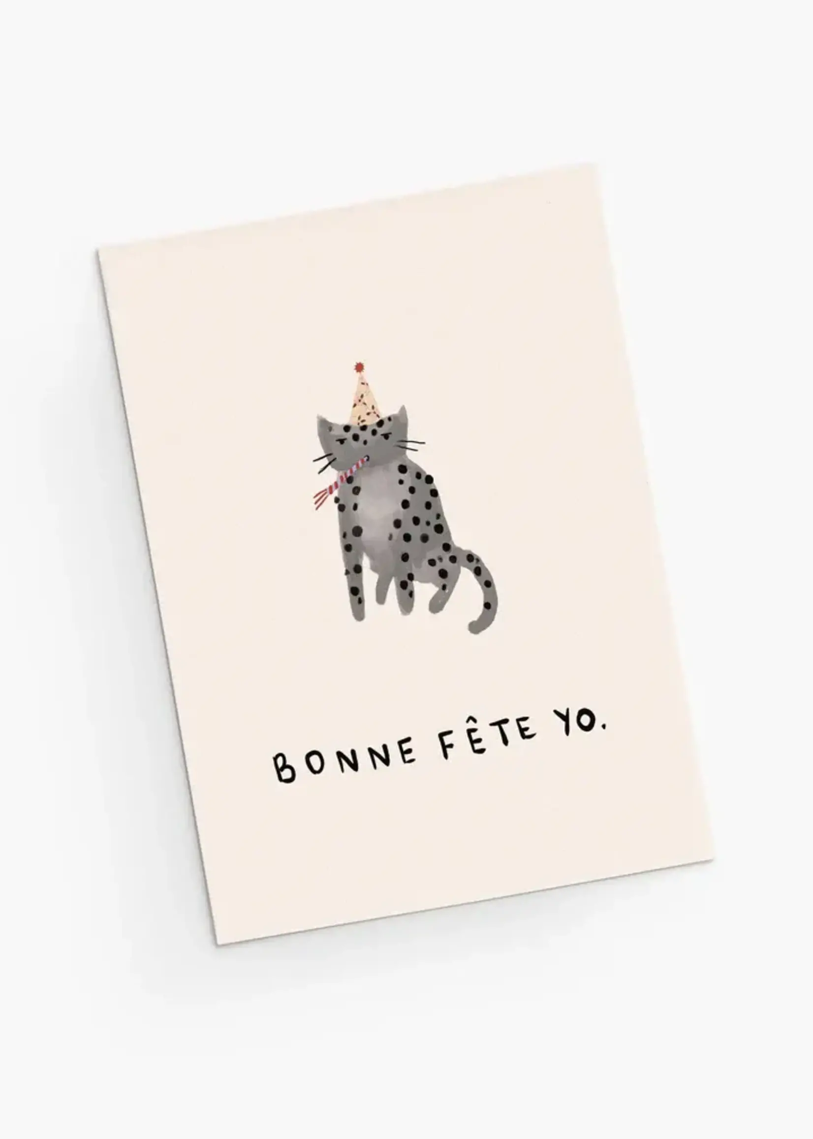 Bonne Fête Yo - Greeting Card
