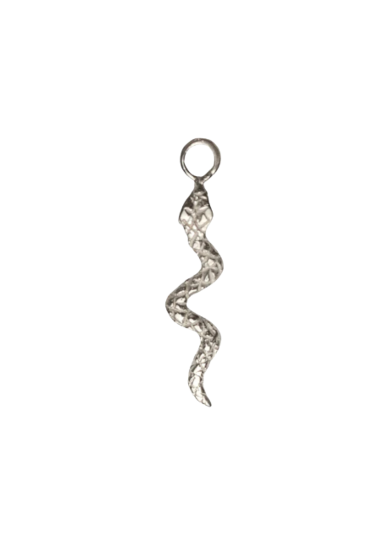 Ken & Jame Charm Snake  - Silver