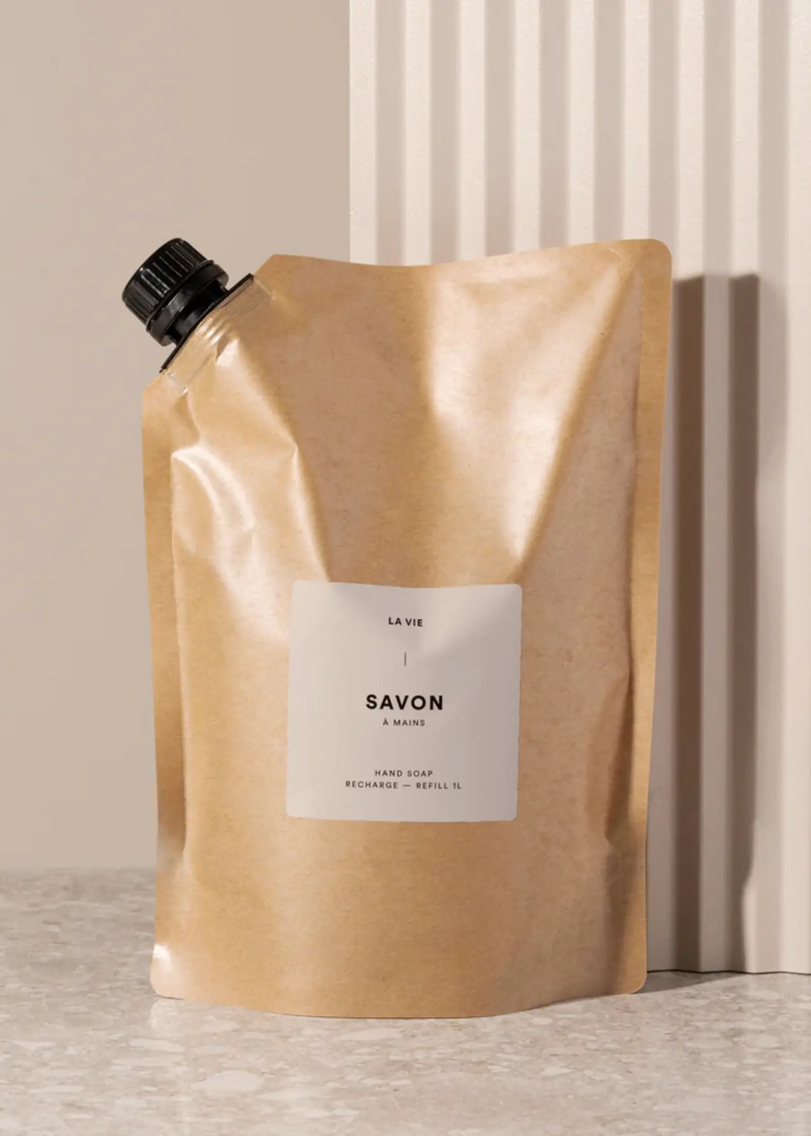 Savon Recharge 1L - Cyprès/Petit Grain