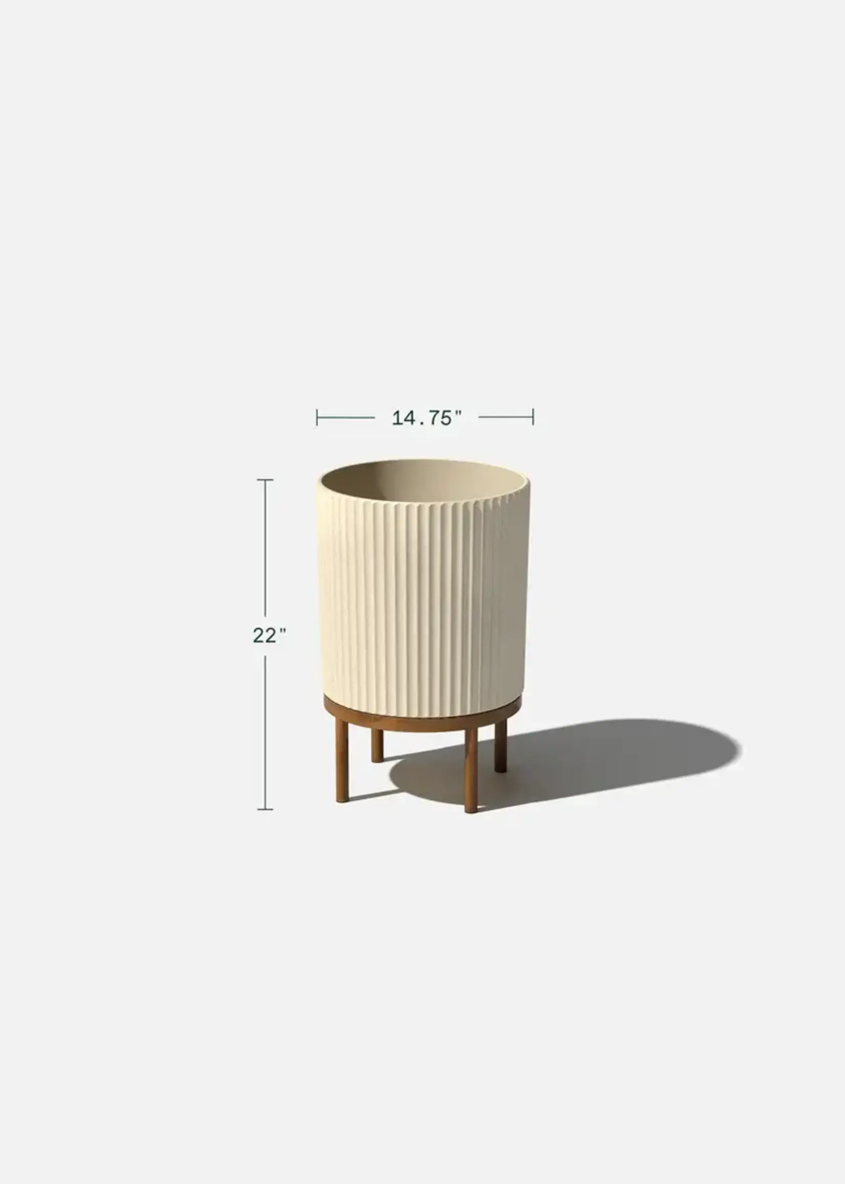 Veradek Mason Demi Planter With Stand (Choisir modèle)