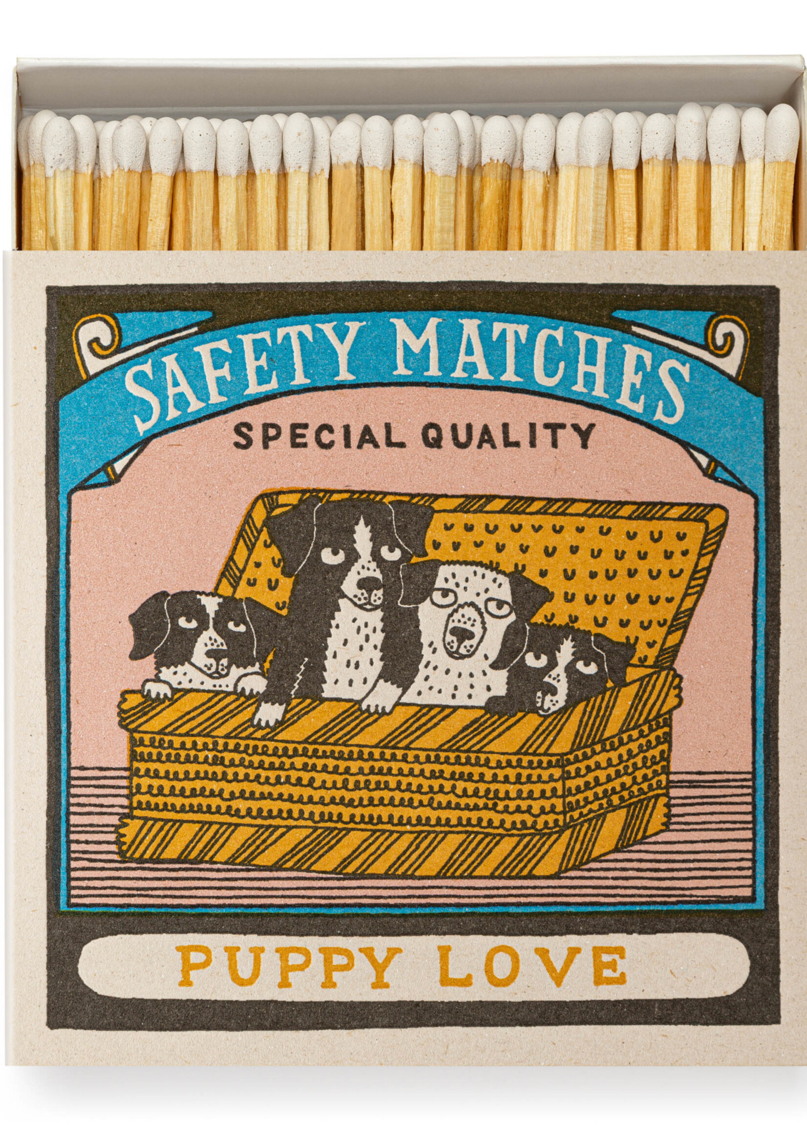 Archivist Puppy Love Matchbox