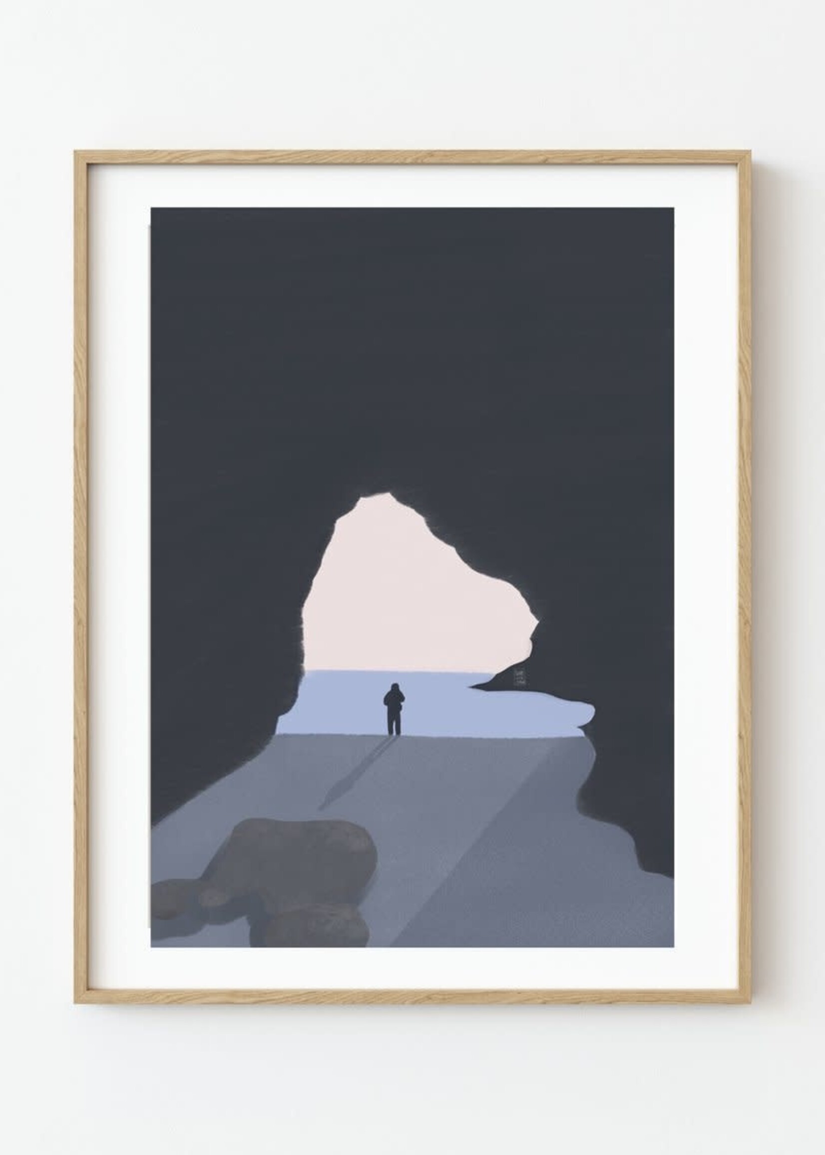 Geneviève Jobin Affiche La Grotte (Choisir Taille)