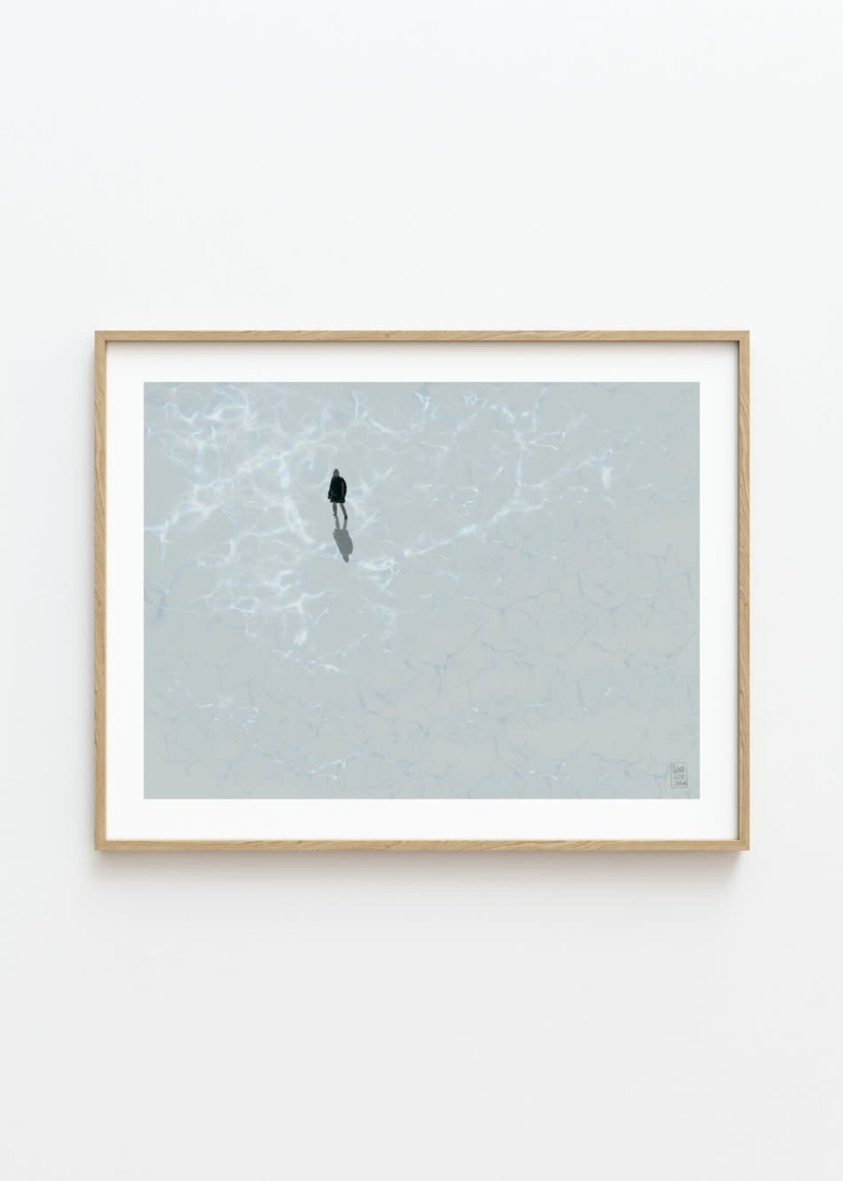 Geneviève Jobin Affiche La Glace (Choisir Taille)